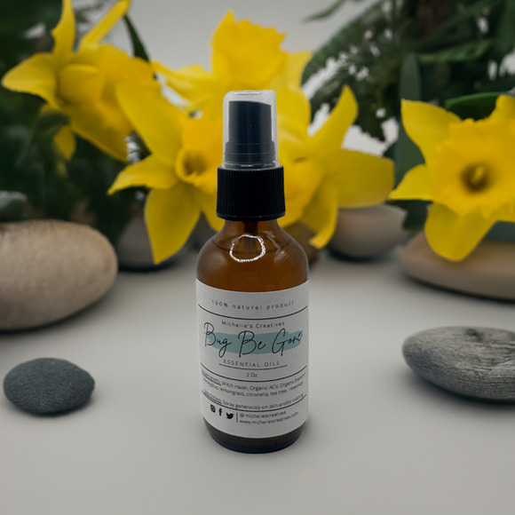 Handmade Bug Spray Made With Essential Oils - Picture 2 of 2